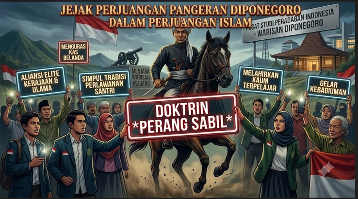 Jejak perjuangan Pangeran diponegoro 